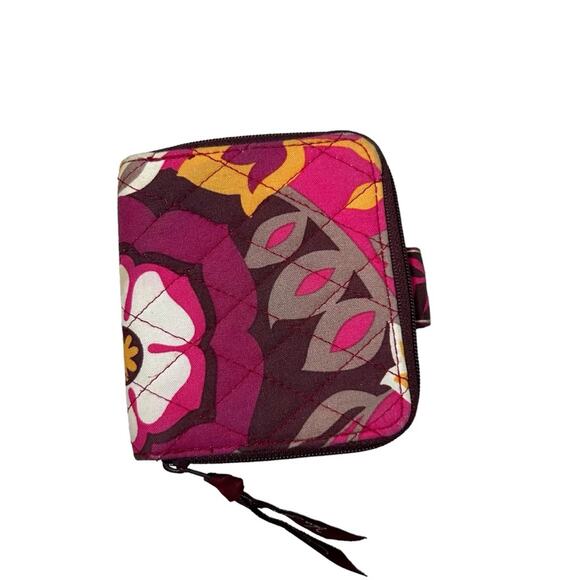Vera Bradley Mini Sip Wallet Carnaby Print - Picture 2 of 6
